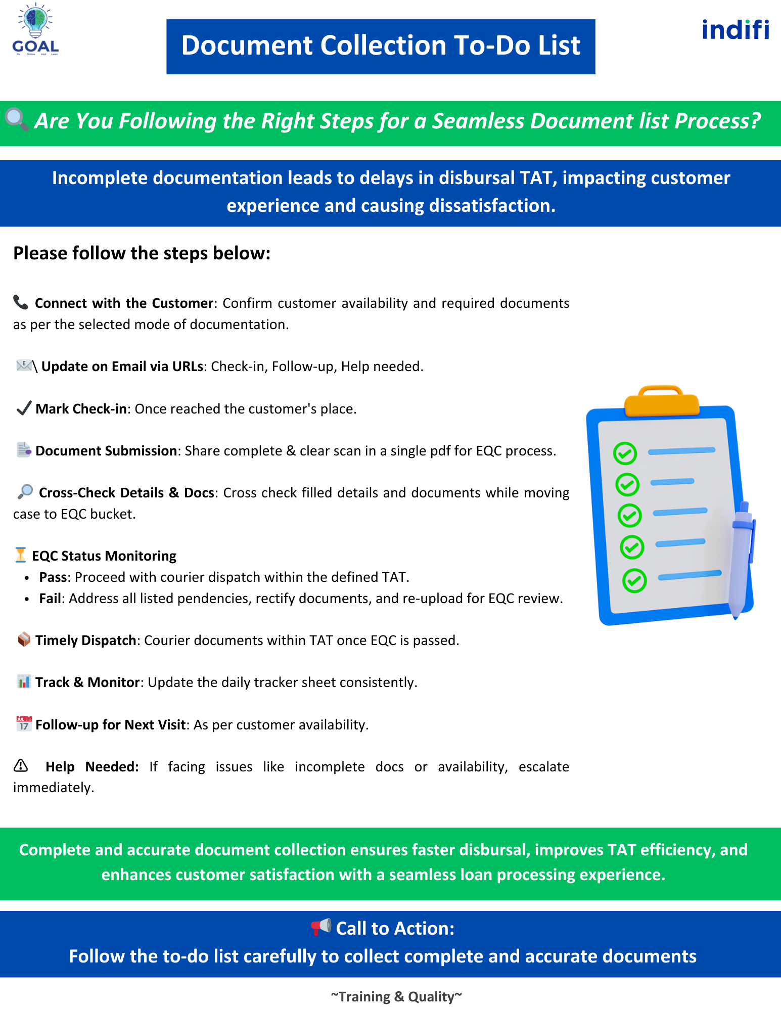 Flyer | Document Collection To-Do List  DC-01